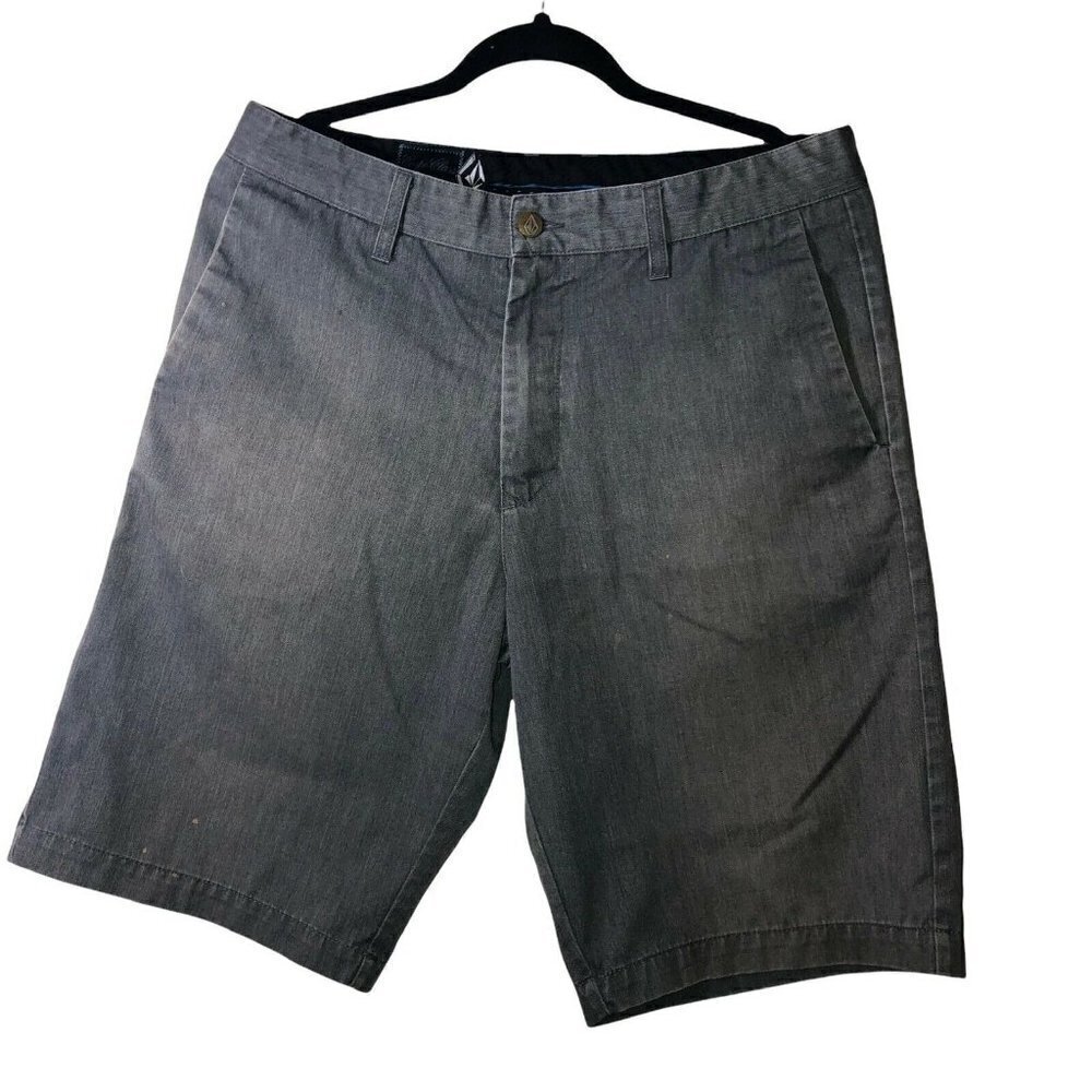 VOLCOM Corpo Class Mens Five Pocket Frickin Chino Heather Gray Shorts